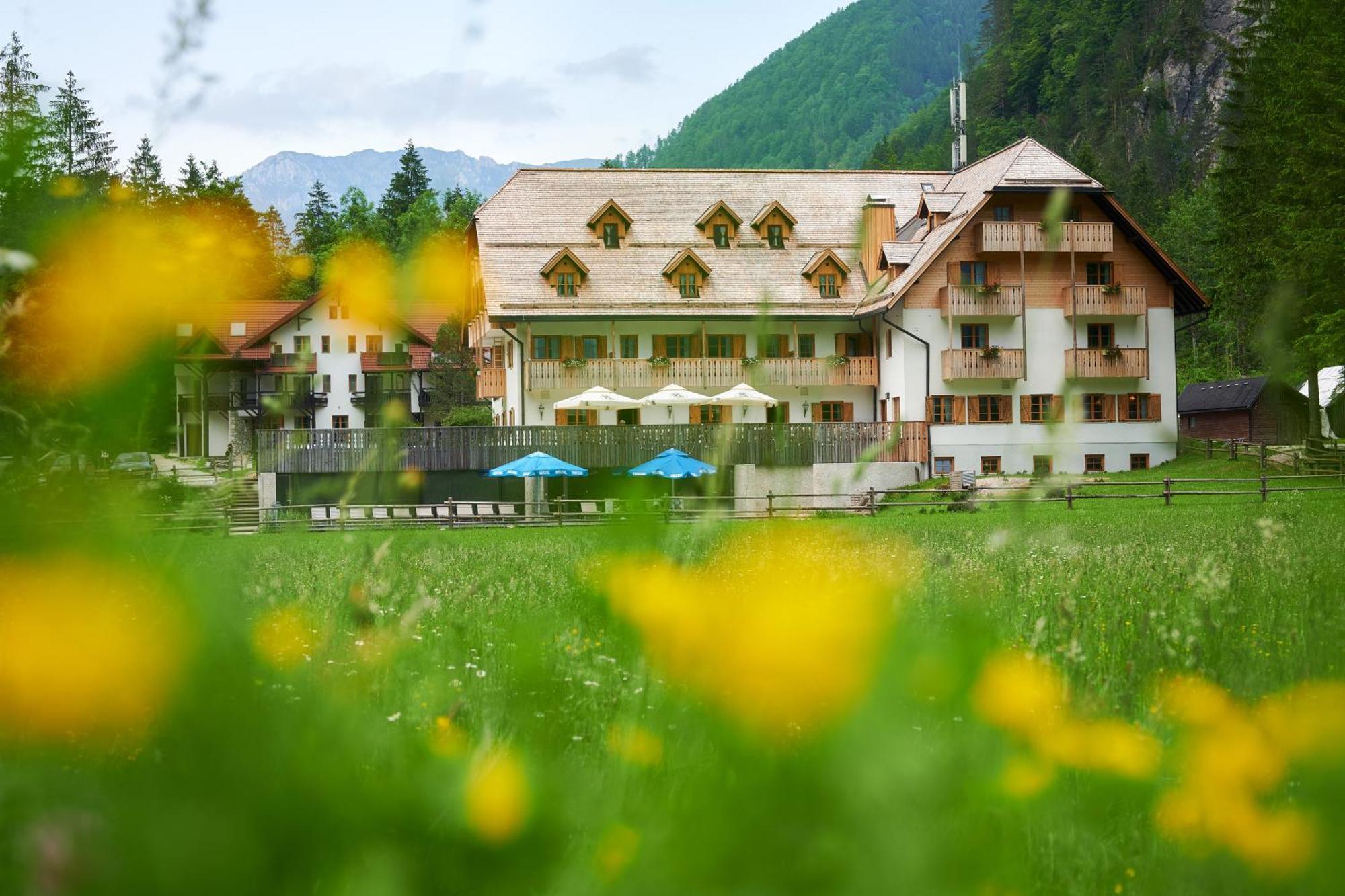 Hotel Plesnik Logarska Dolina Solčava Exteriör bild